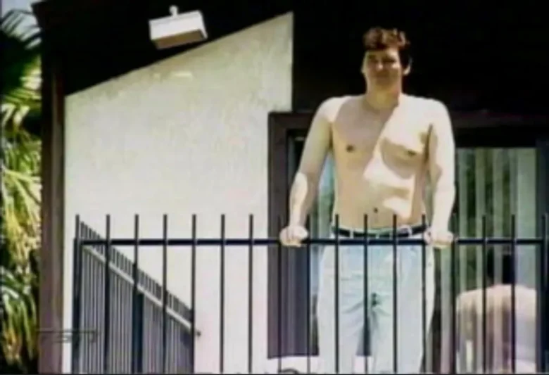 Shirtless Phil Hellmuth 