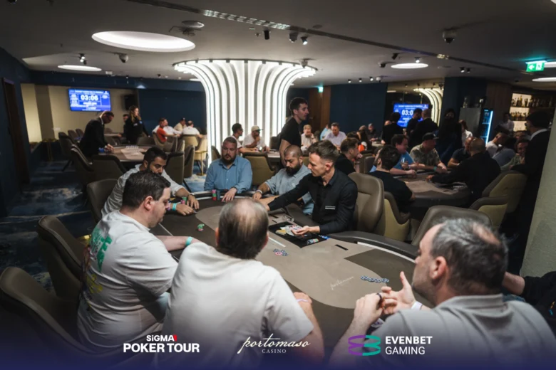 SiGMA Poker Tour Malta Tables