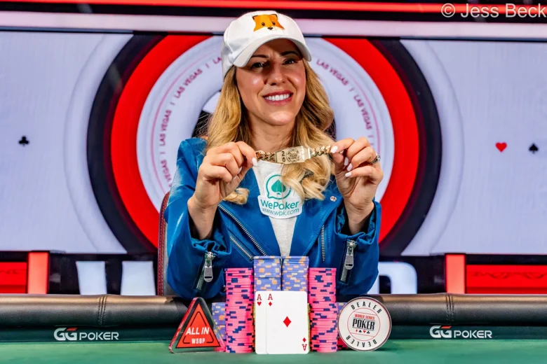 Kristen Foxen wins $25K High Roller WSOP 2026