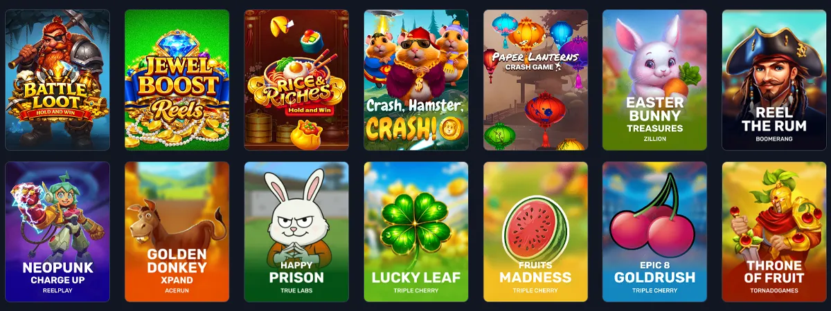 MagicianBet Online Casino Games