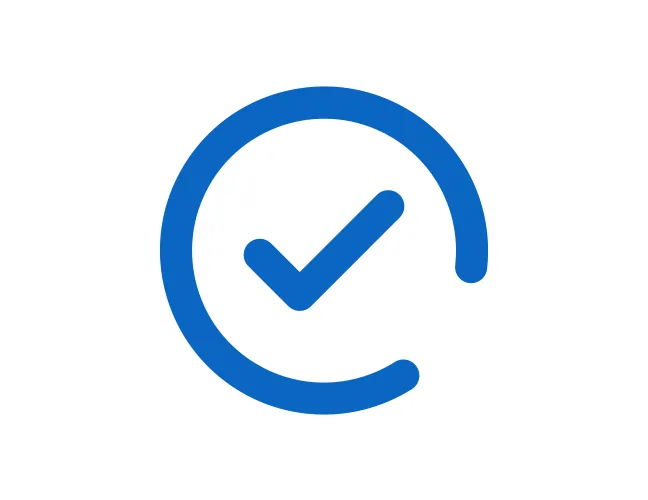Confirm and wait for processing