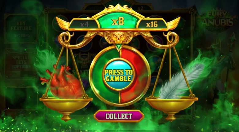 Fury of Anubis free spins feature