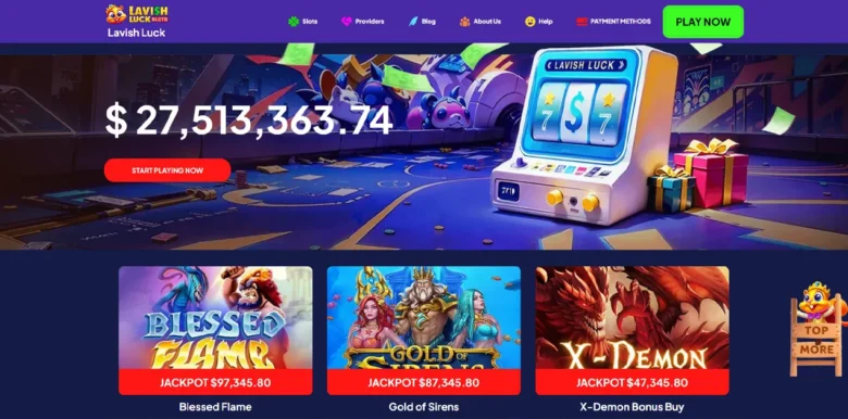 Lavish Luck Social Casino jackpots