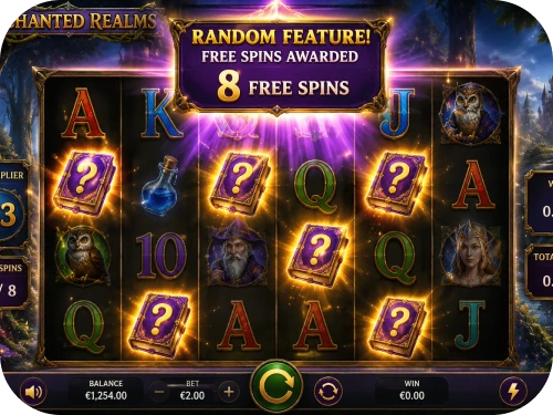 Random Free Spins Features