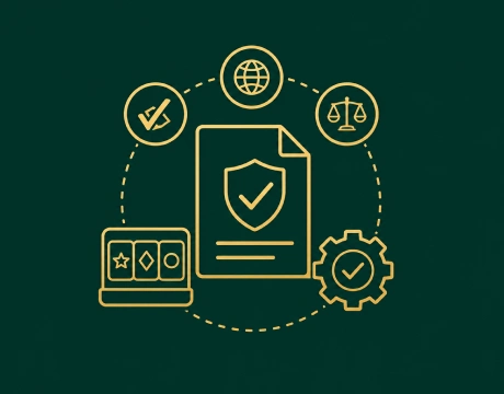 Confirm RNG or game supplier certification