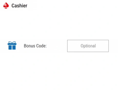 Apply a bonus code (if applicable)