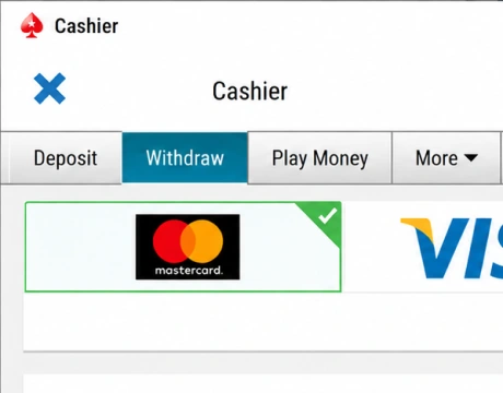 Log in and open the Cashier
