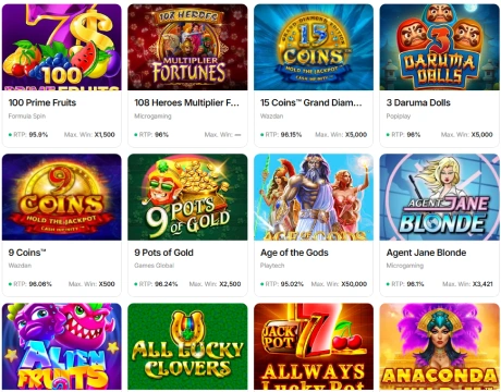 Choose a game