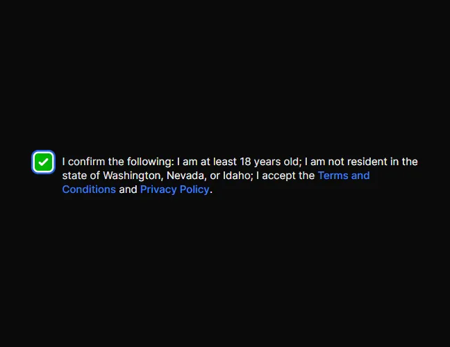 Confirm Eligibility and Terms