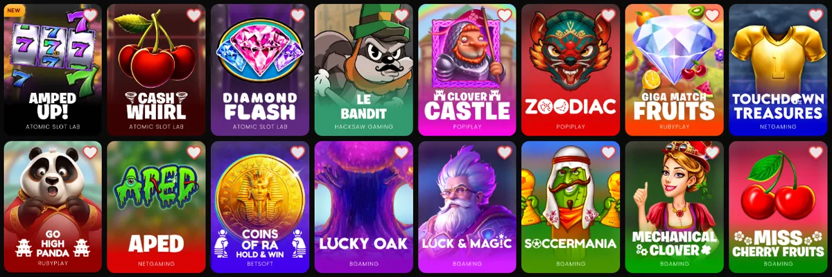 Rolla Casino Slots Games