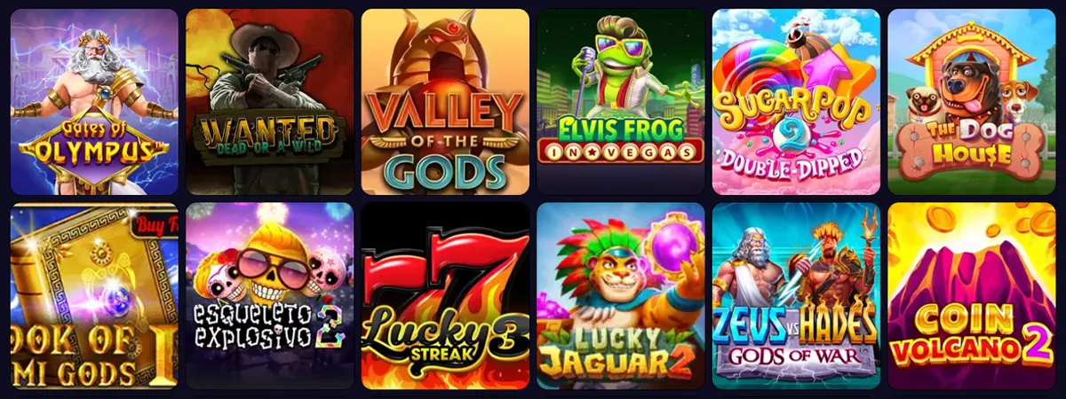 Winberry Casino slots games