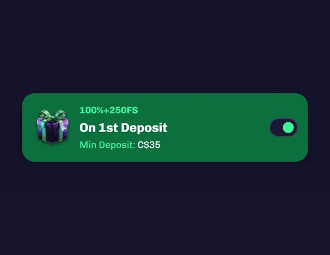 Get a welcome bonus