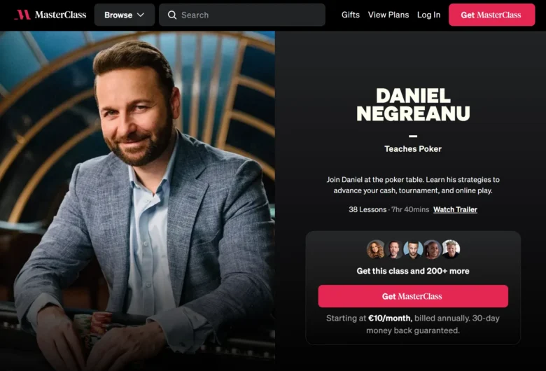 Daniel Negreanu MasterClass