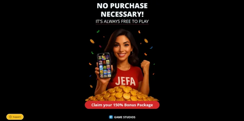 JefeBet Social Casino bonus package
