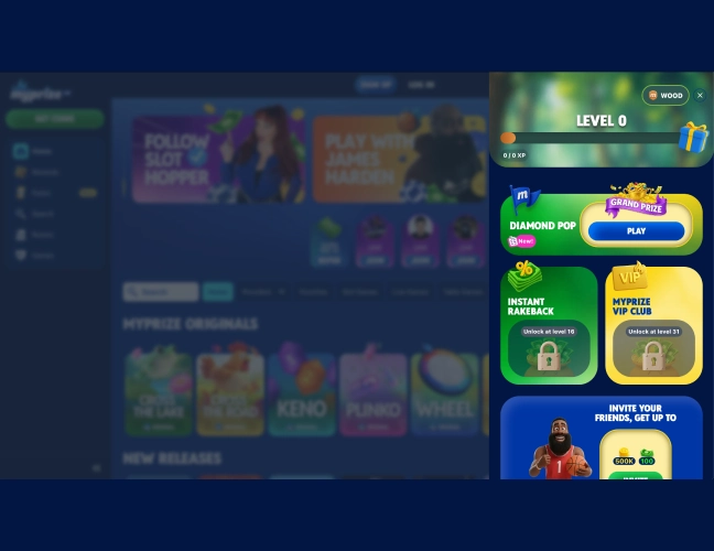Check the rewards area