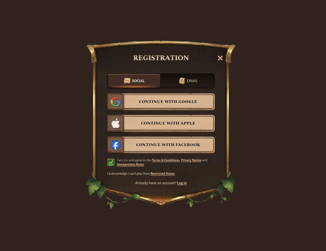 Create Your Account