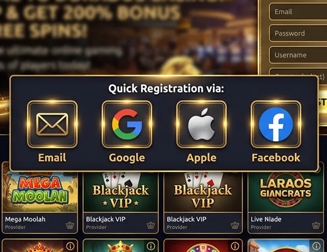 Choose Sign-Up Method