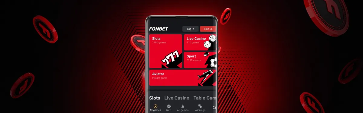 Fonbet Casino mobile app