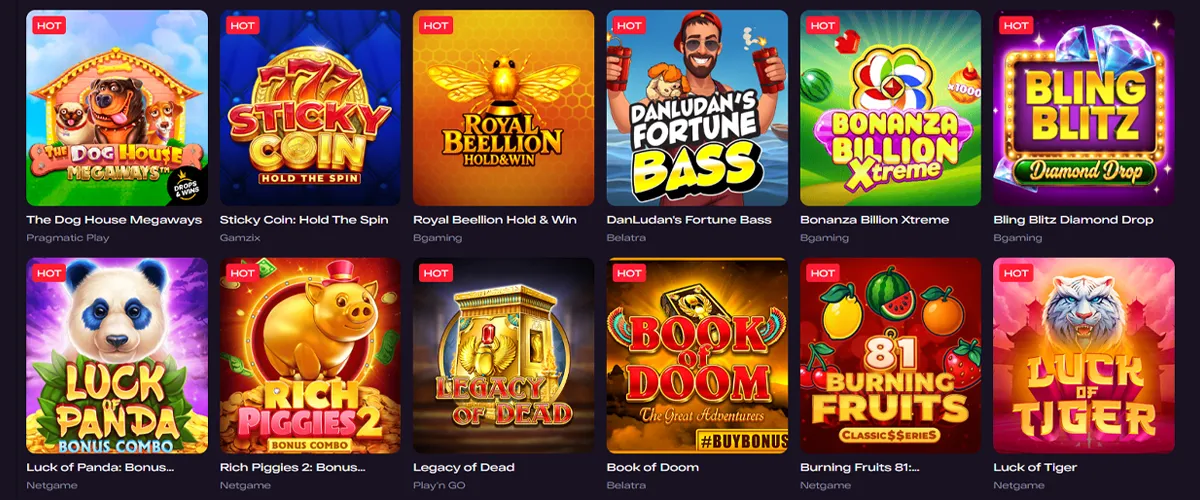 Glitch Spin Online Casino slots