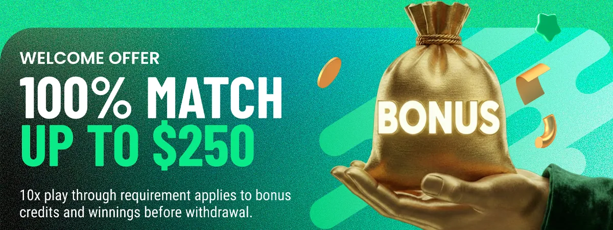 Horseplay Casino Welcome offer