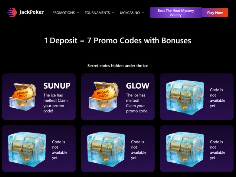 The Cube Bonuses Overview: JackPoker
