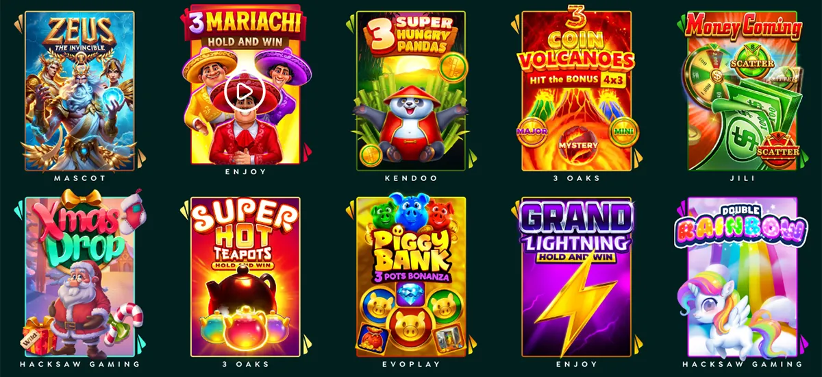 Lucky Hands Casino Games