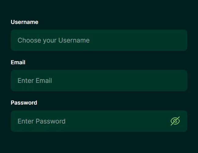 Enter your personal details