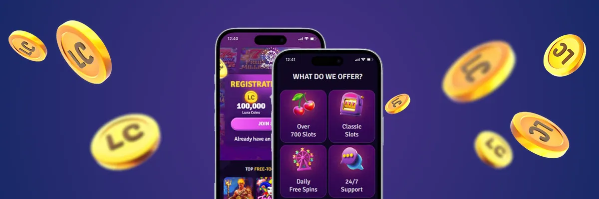 LunaLand Casino Mobile