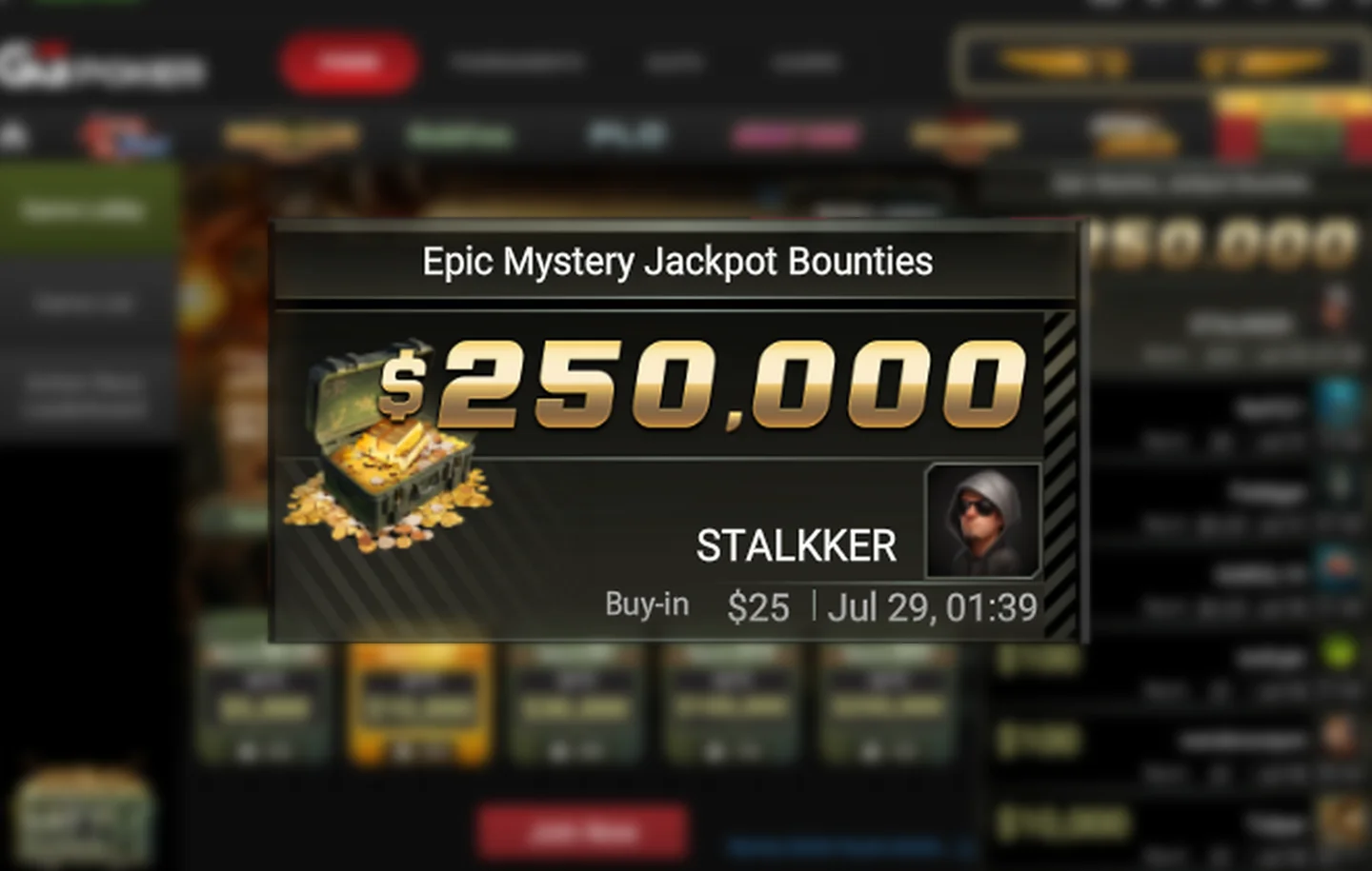 Ukrainian Receives a $250,000 Top Bounty in Mystery Battle Royale on GGPoker