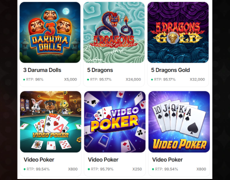 Choose a casino game