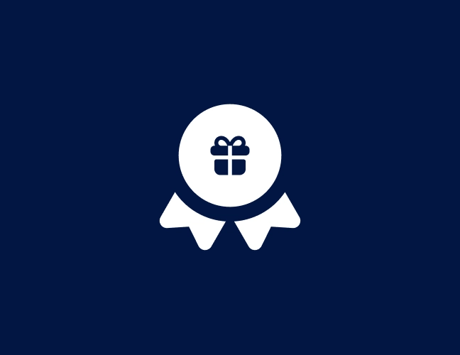 Receive the welcome reward