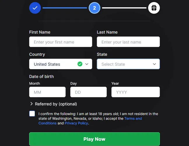 Enter your details