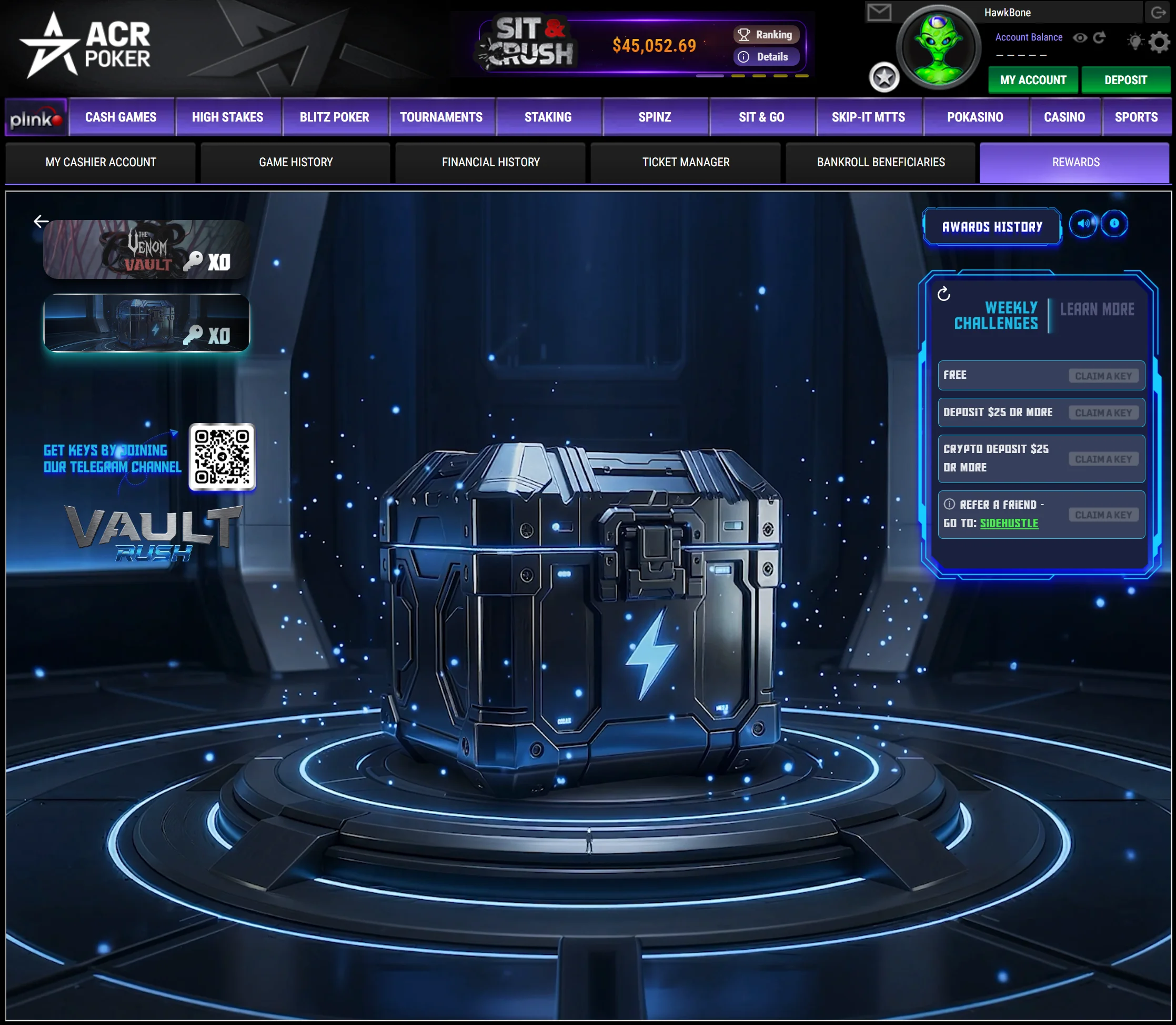 ACR Vault Rush