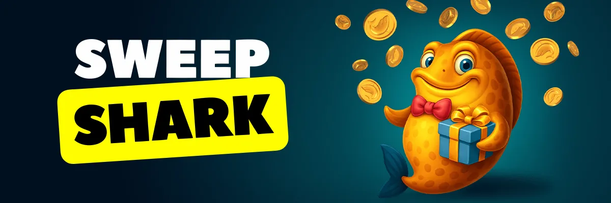 SweepShark Casino bonuses and promotions