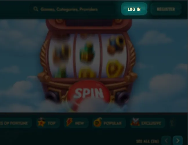 Open Big Pirate Casino and click 