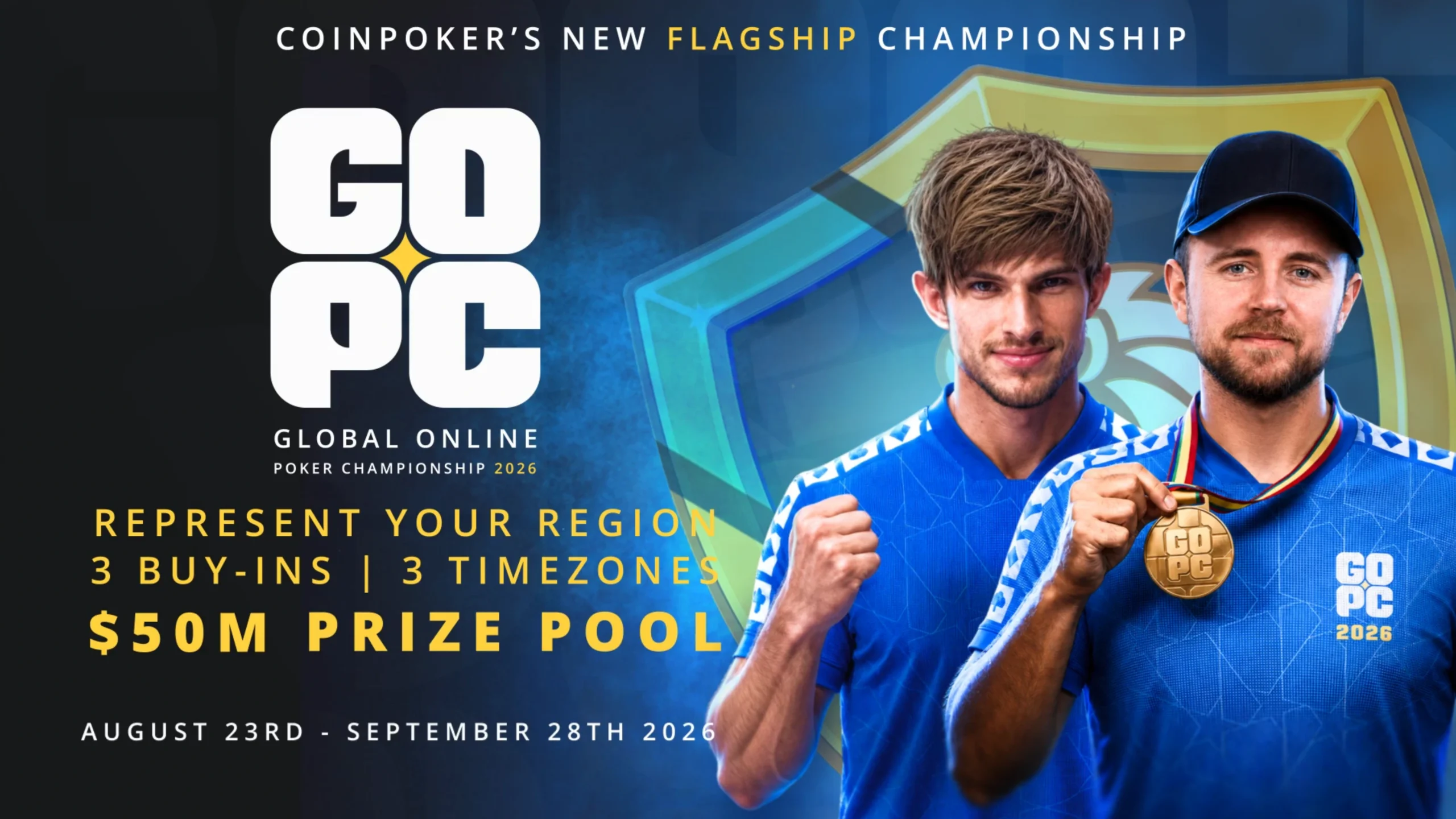 CoinPoker’s Record-Breaking Series: $50 Million GOPC 2026 Details