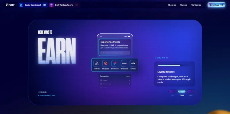 Fliff Social Sportsbook more ways to earn points