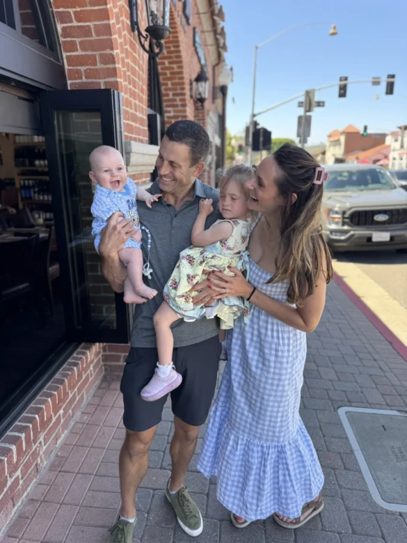 Garret Adelstein With Family