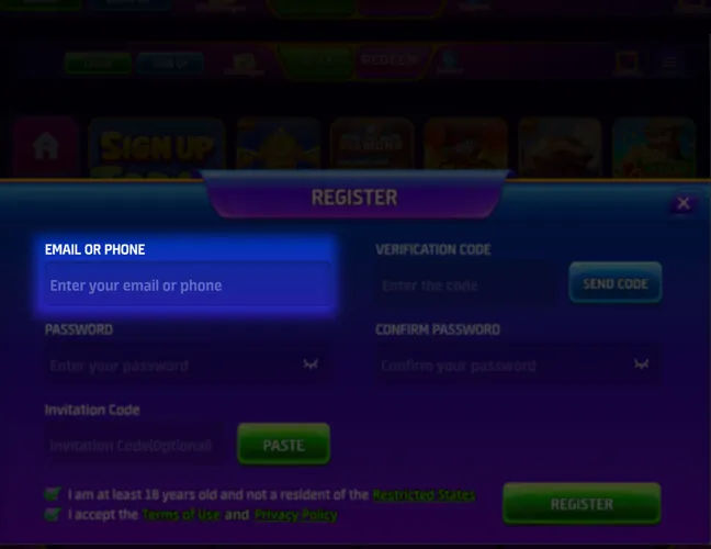 Enter the email address or phone number.