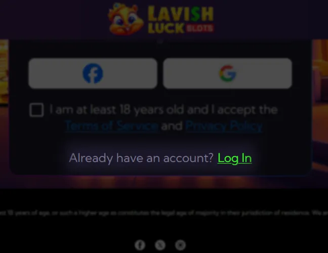 Open the Login Page.