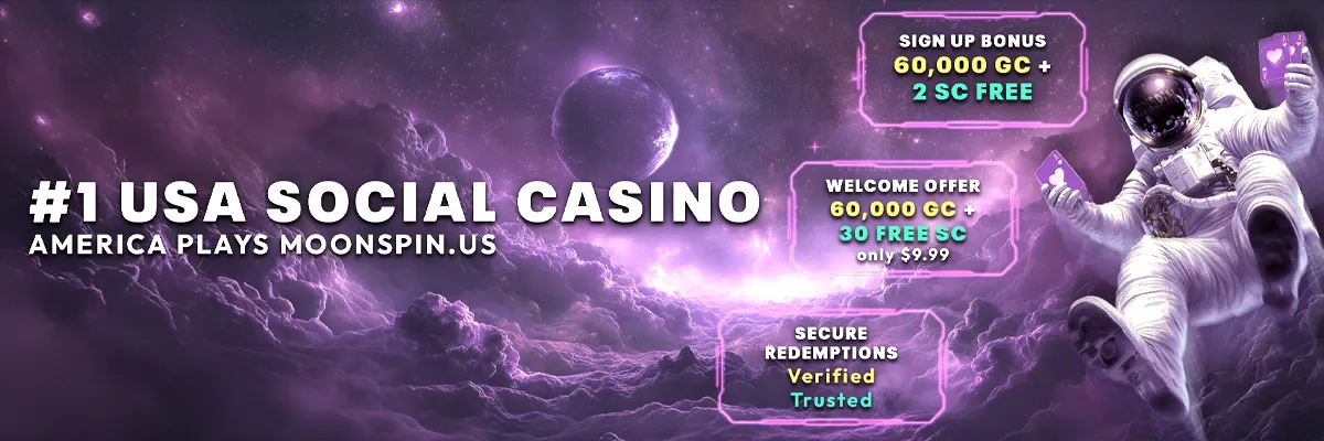 Moonspin Casino welcome bonus