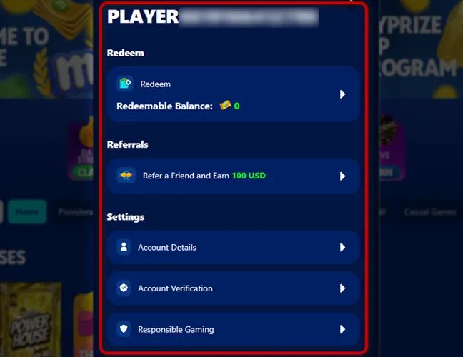 Access Your Account.