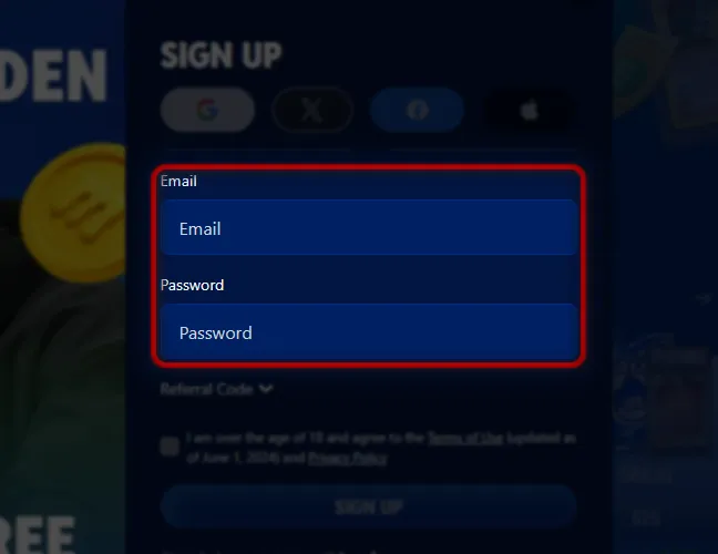 Enter Your Details.