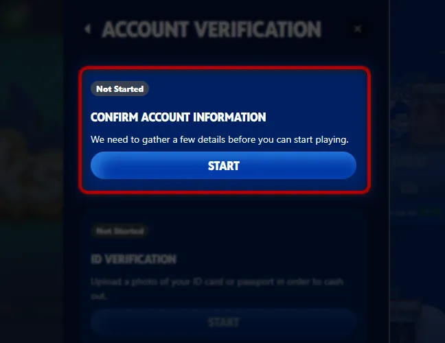 Complete Registration.
