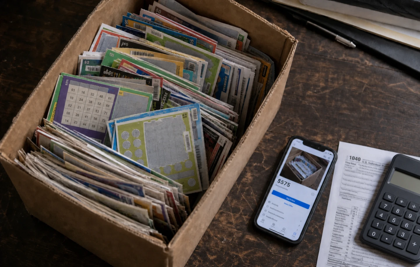 Why Are Gamblers Buying Losing Lottery Tickets on eBay?