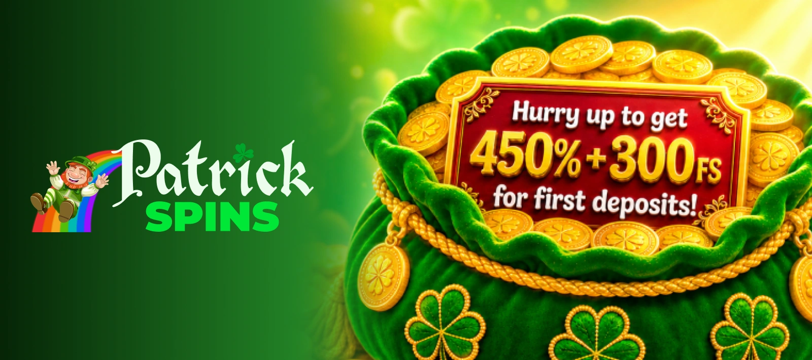 PatrickSpins Casino Bonuses