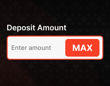 Enter €10 as the amount