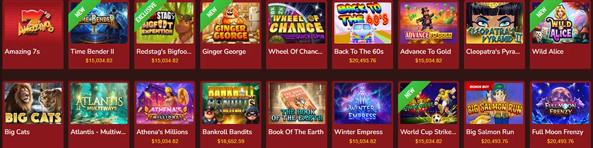 Red Stag Online Casino Slots