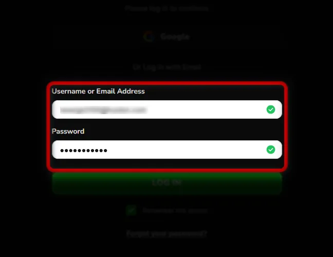 Enter your details