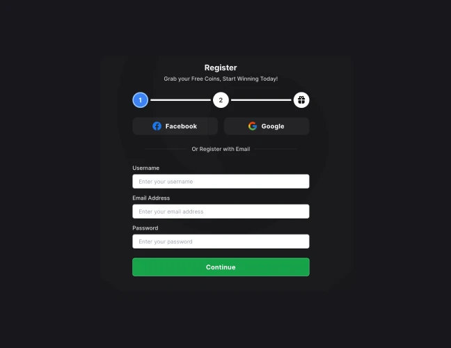 Create an account